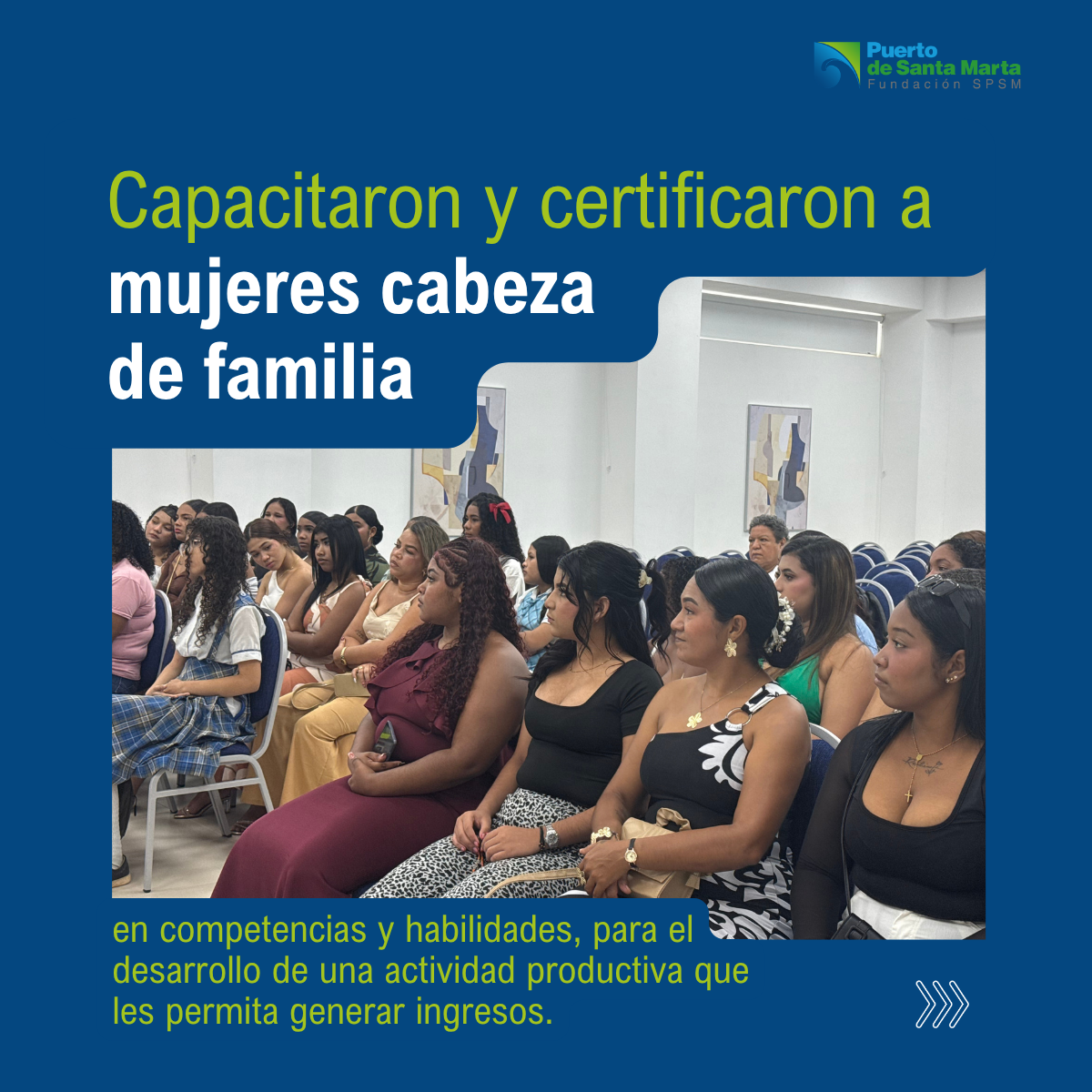 Programa de mejoramiento de ingresos de la Fundación Sociedad Portuaria de Santa Marta, imagen 4