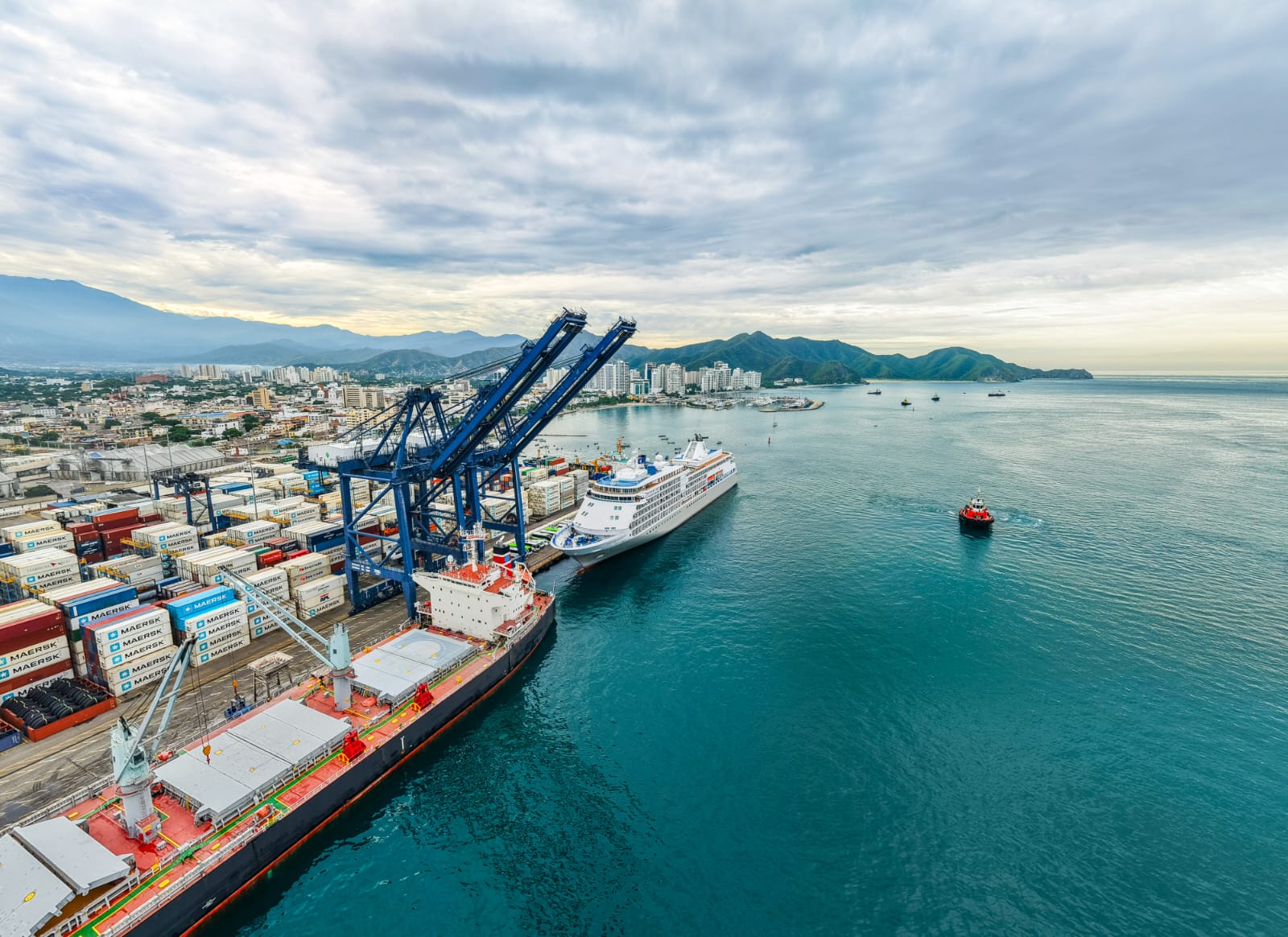 Santa Marta fortalece su posición como destino de cruceros con un crecimiento del 30 % en recaladas en 2025