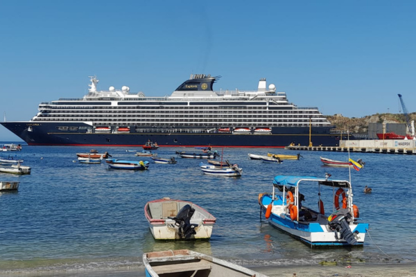 Colombia: Puerto de Santa Marta registra alza en atención de cruceros en 2025 respecto de 2024