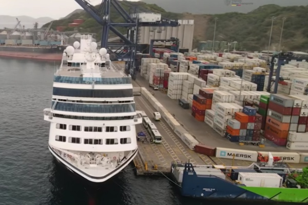 Azamara Quest hace recalada inaugural en Puerto de Santa Marta